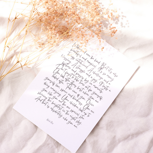 'Motherhood' Print - Lisa Buscomb