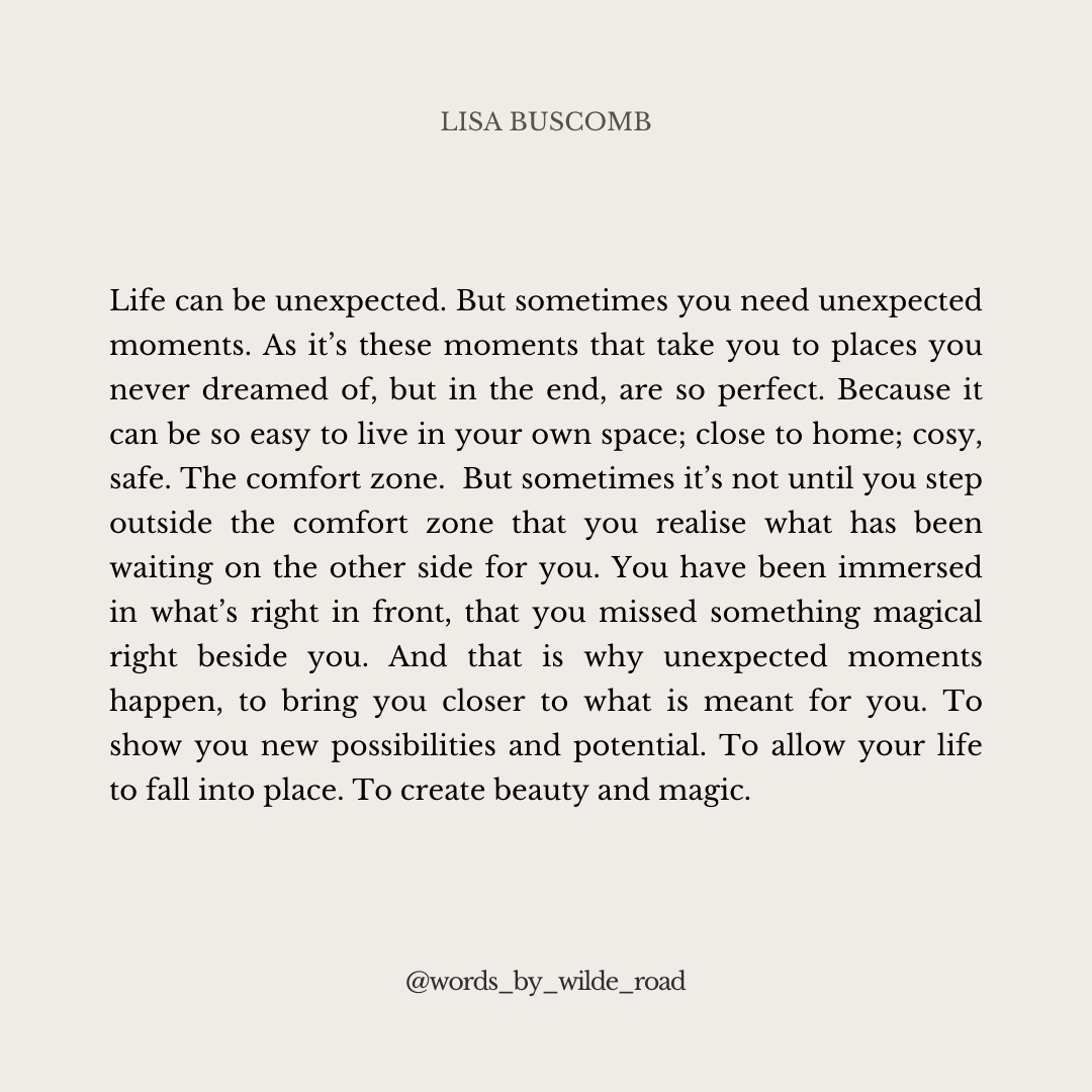 'Unexpected' Print - Lisa Buscomb