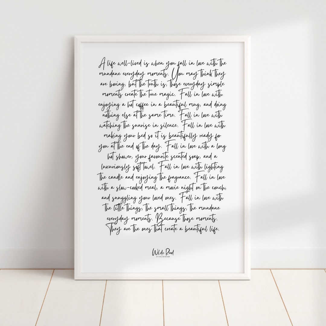 Everyday Moments' Print - Lisa Buscomb