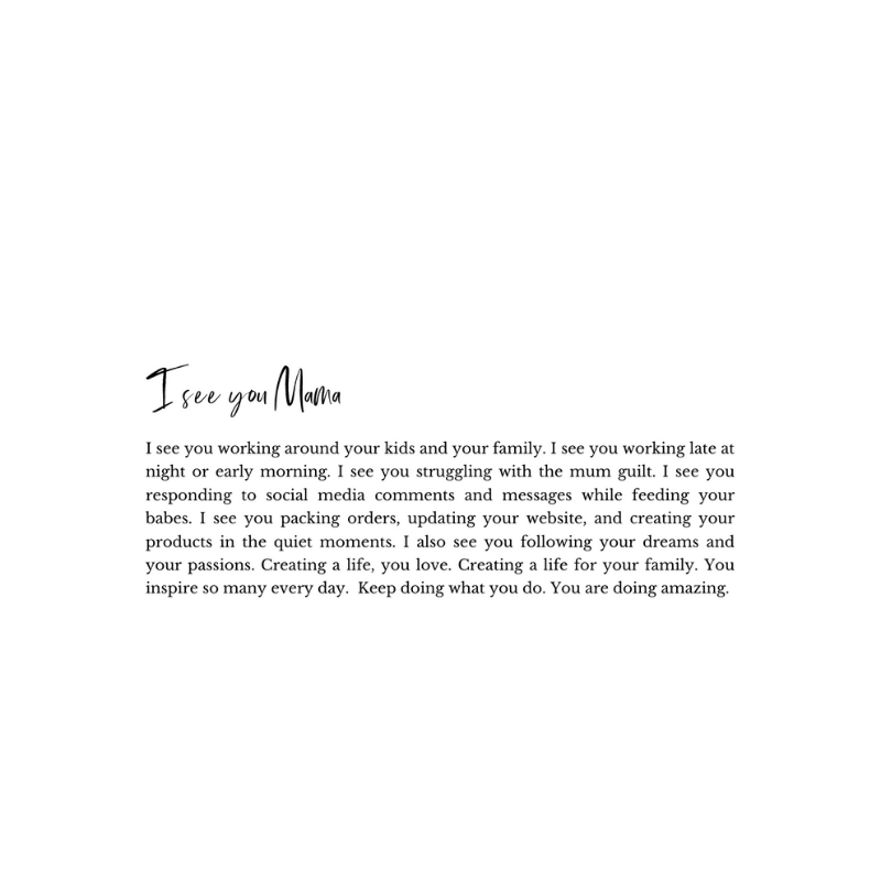'I see you mama' Print - Lisa Buscomb