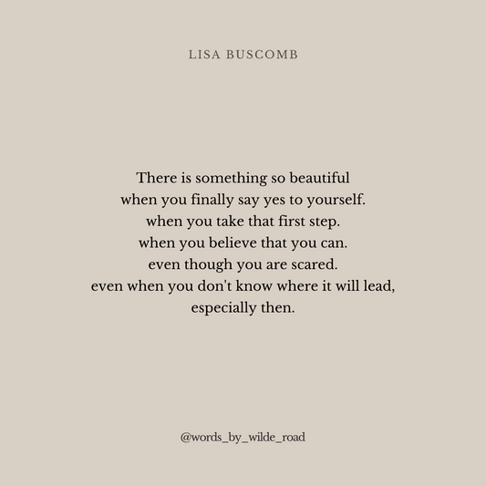 'Something so beautiful' digital printable - Lisa Buscomb