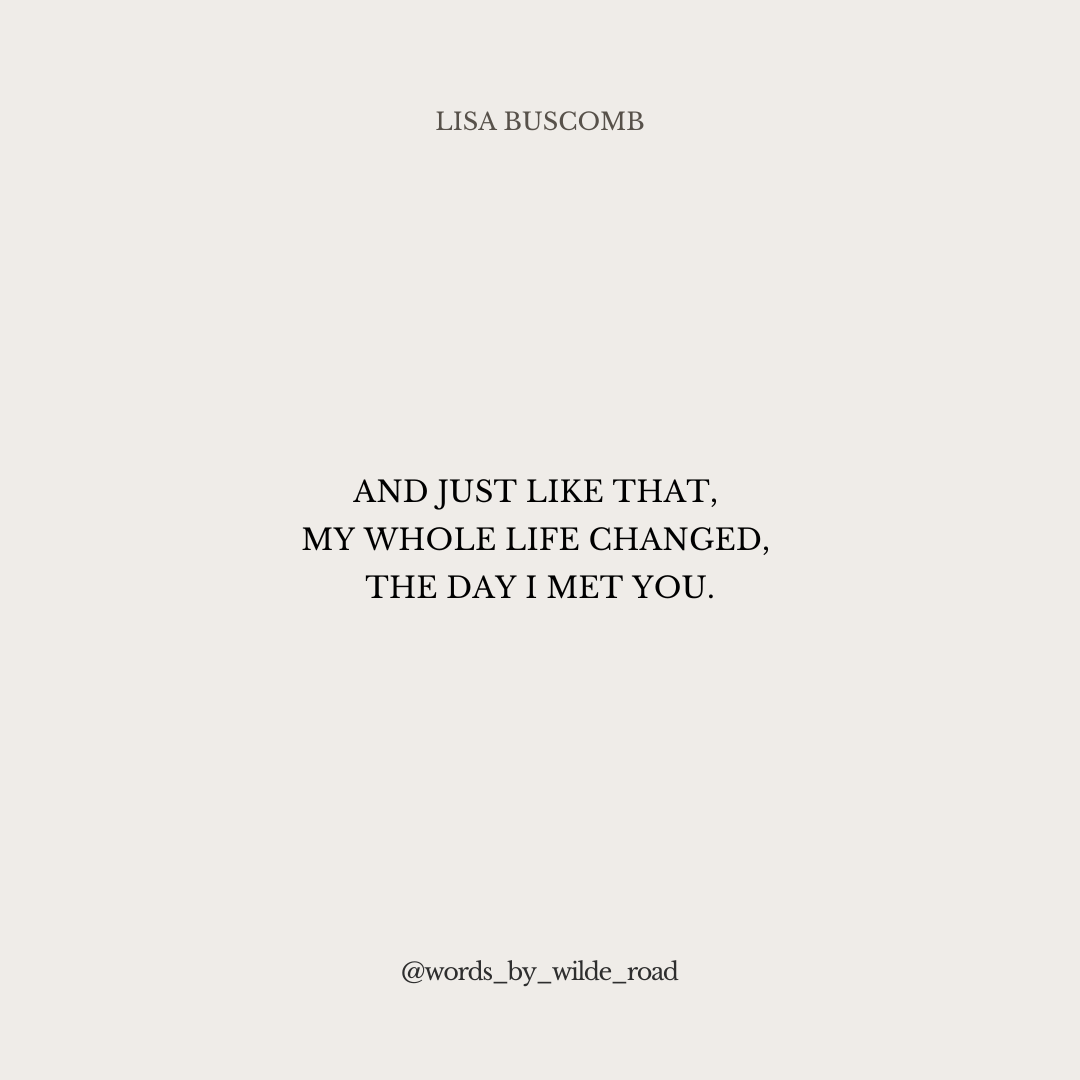 'And Just Like That' digital printable - Lisa Buscomb