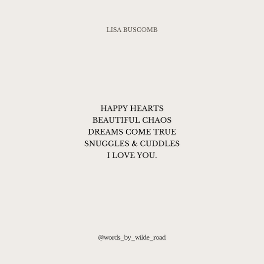 'Happy Hearts' digital printable - Lisa Buscomb