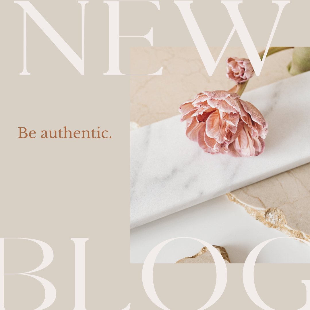 Be authentic - Lisa Buscomb 