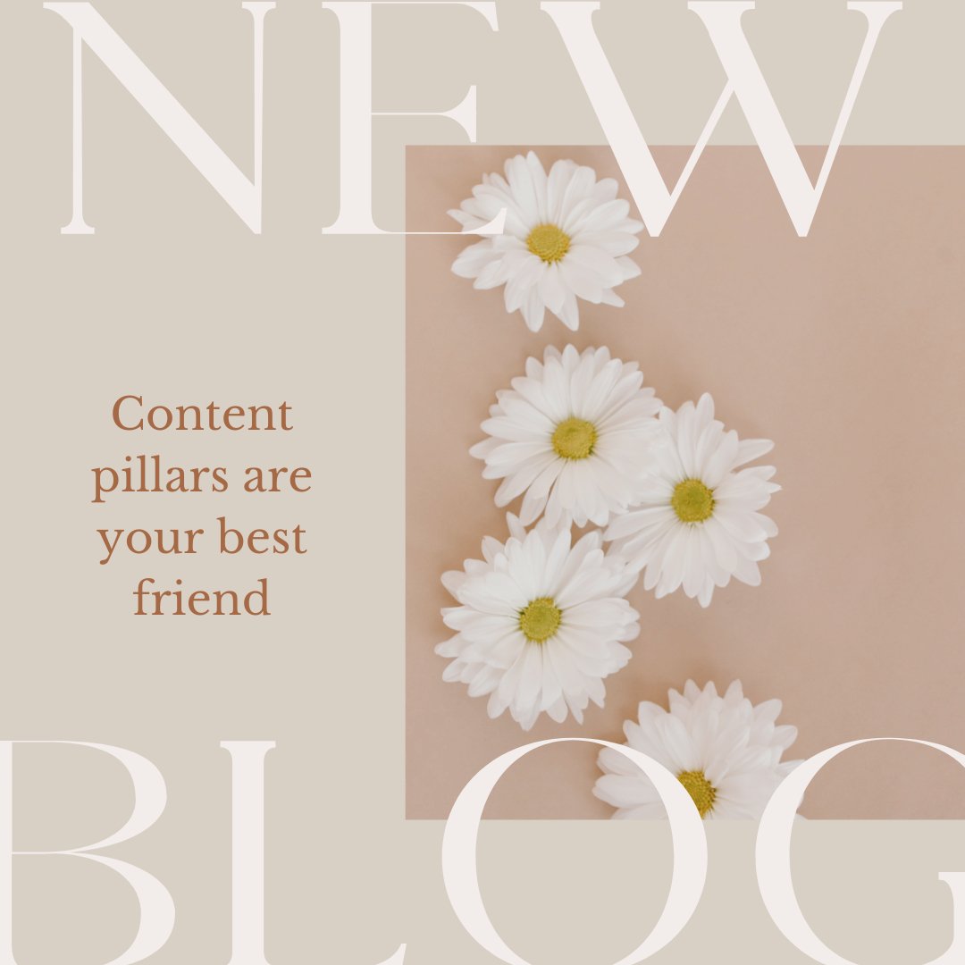 Content pillars are your best friend - Lisa Buscomb 