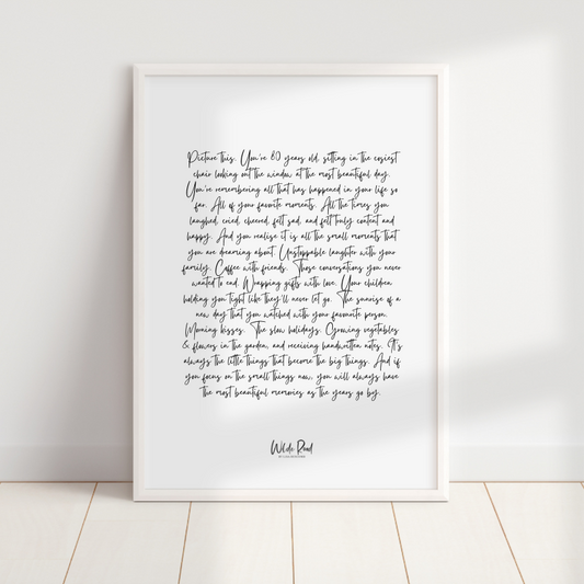 'Picture this' script style digital printable
