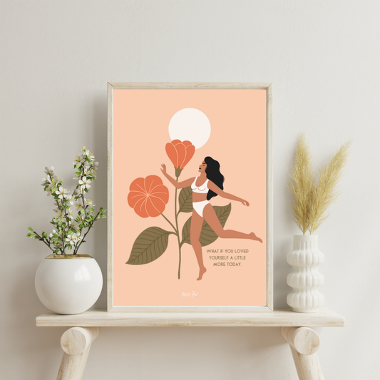 'What If You Loved' Boho Print