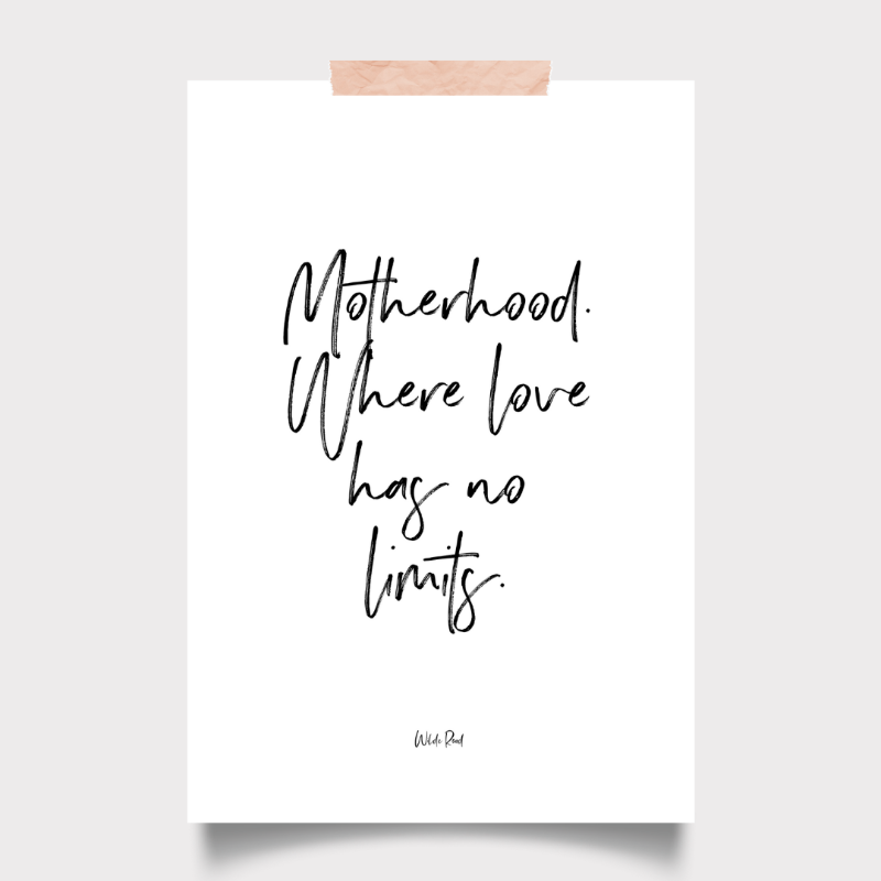 Motherhood print