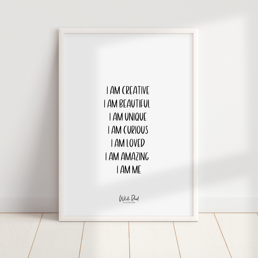'I am Creative' digital printable