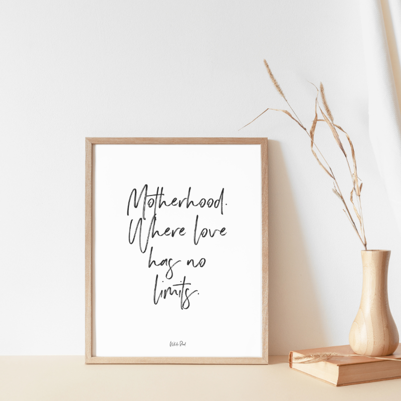 Motherhood print